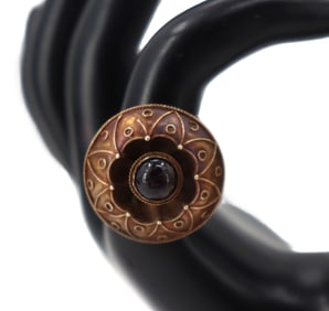 Tested 14k Gold and Stone Ring - Gross 11.4 g.