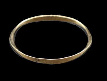 14k Gold Bangle - 9.6 g.