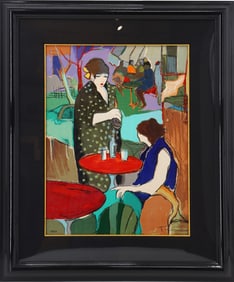 Itzchak Tarkay (1935-2012) Israeli, Signed and Numbered Limited Edition Serigraph