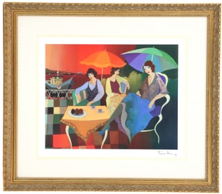 Itzchak Tarkay (1935-2012) Israeli, Lithograph