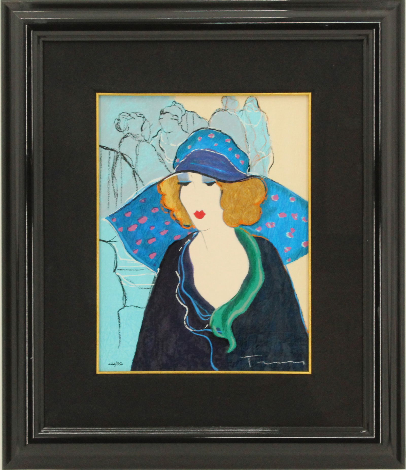 Itzchak Tarkay (1935-2012) Israeli, Numbered Serigraph (1 of 10)