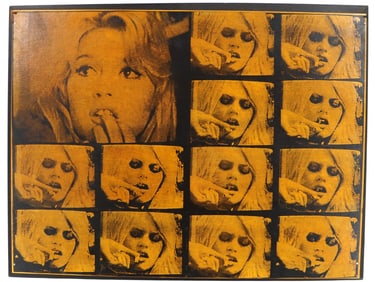 Thomas van Housen (20th/21st Century) American, Acrylic Xerox Transfer on Panel