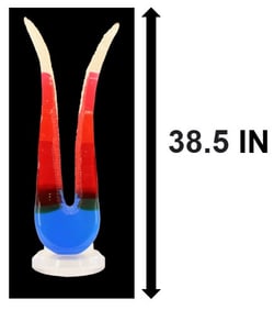 Large Modern Colorful Acrylic Sculpture