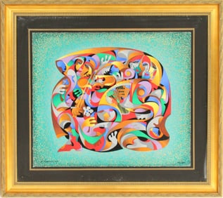Anatole Krasnyansky (1930-2023) Ukrainian/American, Color Serigraph