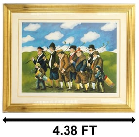 Guy Buffet (1943-2023) French/American, Large Signed and Numbered Serigraph