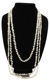 (3) Freshwater Pearl Necklaces
