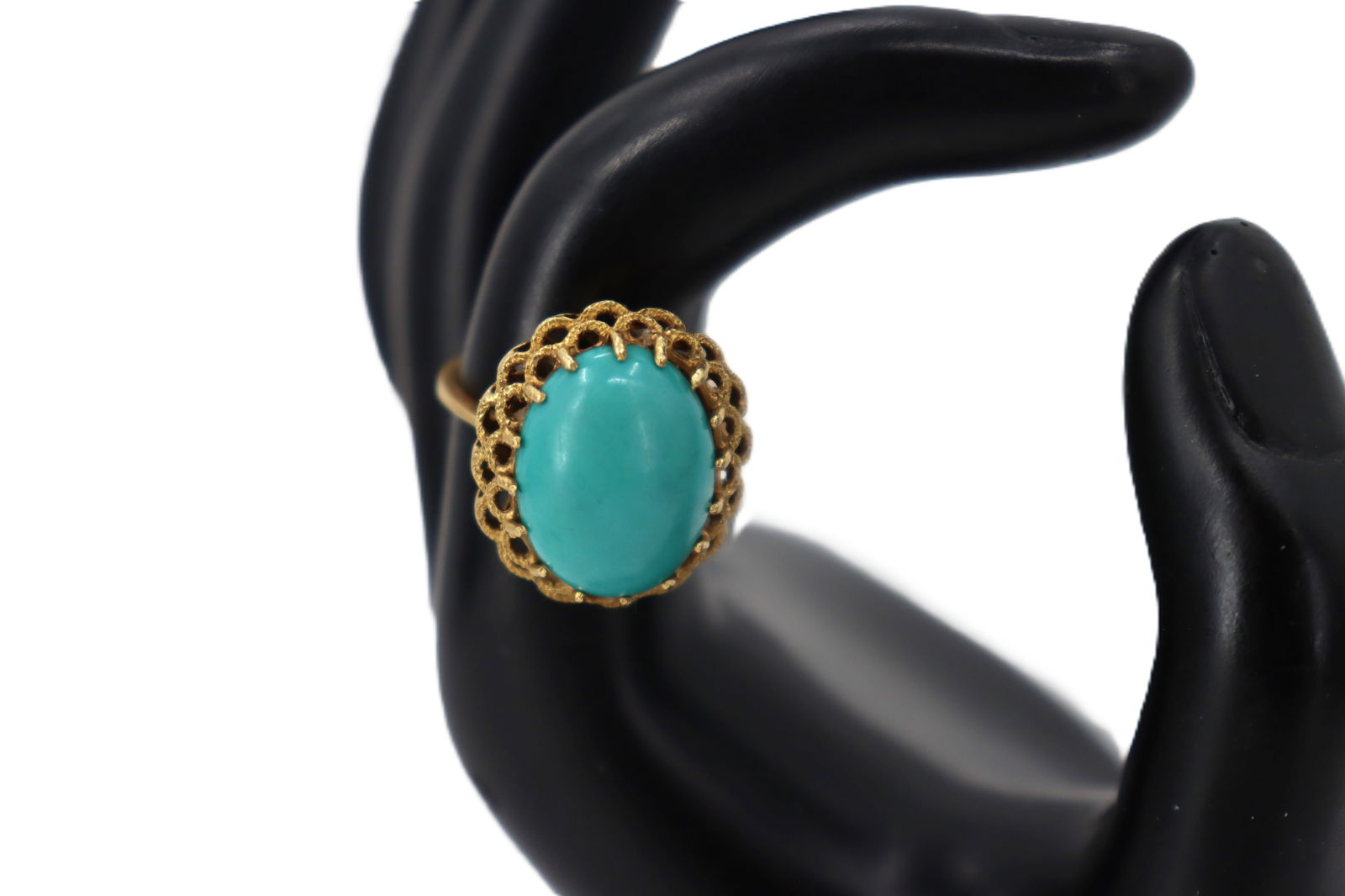 Tested 14k Gold and Stone Ring - Gross 5.2 g. (1 of 9)