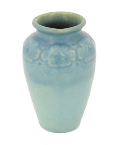 Rookwood Pottery Matte Blue Vase