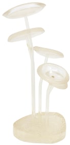Stunning & Decorative Vintage Mid-Century Modern Lucite Mushroom Sculpture