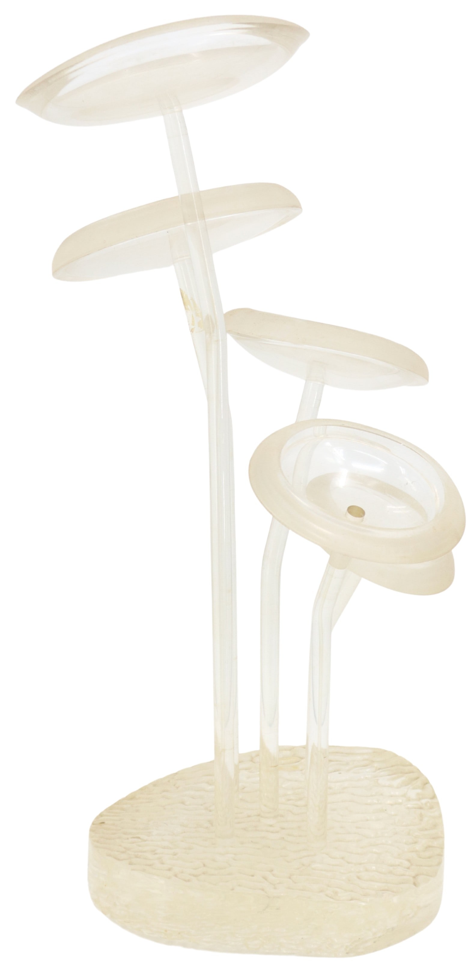 Stunning & Decorative Vintage Mid-Century Modern Lucite Mushroom Sculpture (1 of 15)