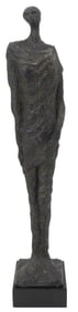 After Alberto Giacometti (1901-1966) Cast Iron Figural Sculpture