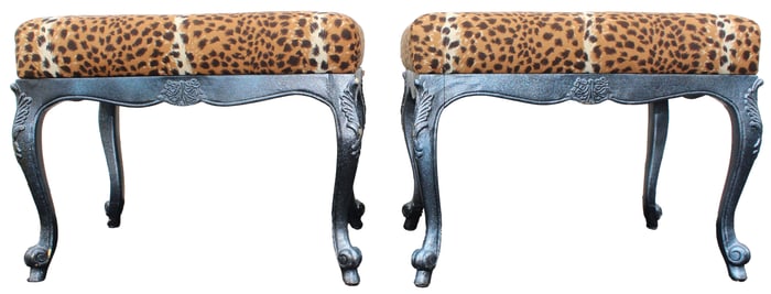 Pair of Decorative Ottomans