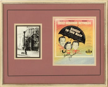 Singin' in the Rain (1952) Signed Hollywood Memorabilia