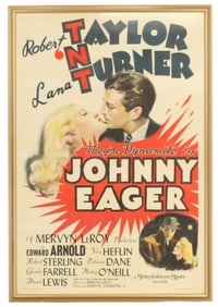 "Johnny Eager" Framed Film Poster