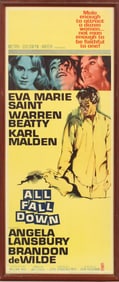 "All Fall Down" Australian Daybill Framed Poster