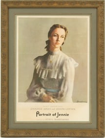 Portrait of Jennie (1948) Framed Poster Hollywood Memorabilia