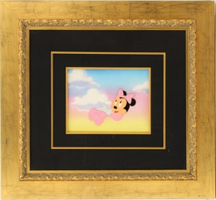 Baby Minnie Mouse Animation Cel