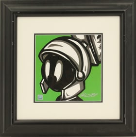 Allison Lefcort (20th Century) American, Marvin the Martian Lithograph