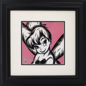 Allison Lefcort (20th Century) American, Tinkerbell "Pink Tink" Lithograph
