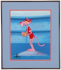 Pink Panther Baseball Sericel