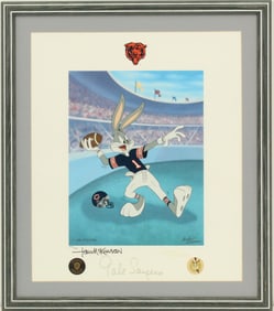 Bugs Bunny "The Hail Mary" Chicago Bears Gale Sayers Cel