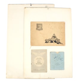 (5) World War II Ephemera