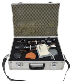 Nikon F Photomic Camera with Case and Accessories