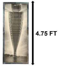 Large Vintage Golden Gate Bridge Original Photograph