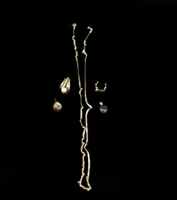 (5) 14k Gold Miscellaneous Jewelry - Gross 8.4 g.