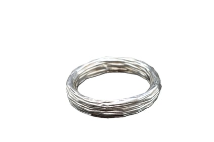 Marked 925 Sterling Silver Bangle - Gross 1.455 ozt.
