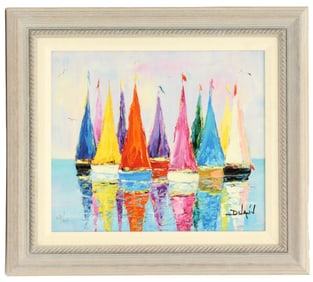 Duaiv (Born 1952) French, Limited Edition Lithograph Print