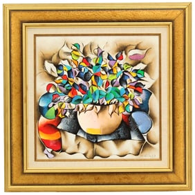 David Schluss (Born 1943) Israeli, Limited Print