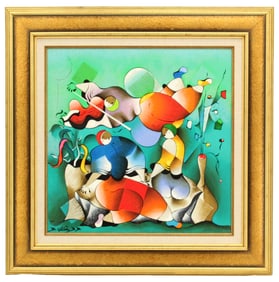 David Schluss (Born 1943) Israeli, Print