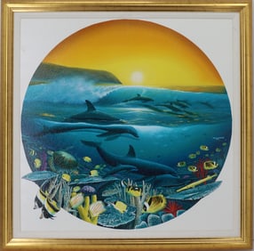 Robert Wyland (Born 1956) American, Signed and Numbered Serigraph on Canvas