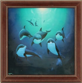 Robert Wyland (Born 1956) American, Framed Lithograph