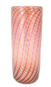 Steven V. Correia (Born 1949) American, Signed Art Glass Vase