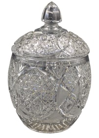 Cut Glass Punch Bowl