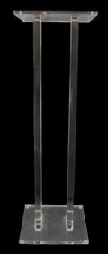 Modern / Contemporary Clear Acrylic Pedestal / Stand