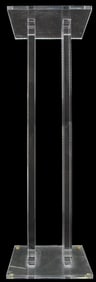 Modern / Acrylic Clear Acrylic Pedestal / Stand