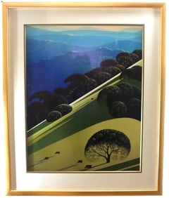 Eyvino Earle (1916-2000) American Original Serigraph Print Titled "Summer" Artist Proof in an