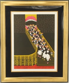 Guy Buffet (1943-2023) French/American, Large Signed and Numbered Lithograph