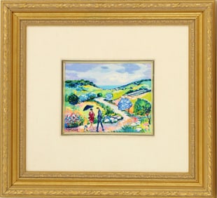 Jean-Claude Picot (1933-2020) French, Embellished Serigraph