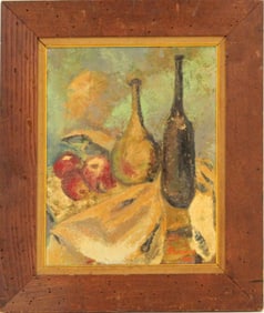 Nathan Fischer (20th/21st Century) American, Oil on Canvas Still Life