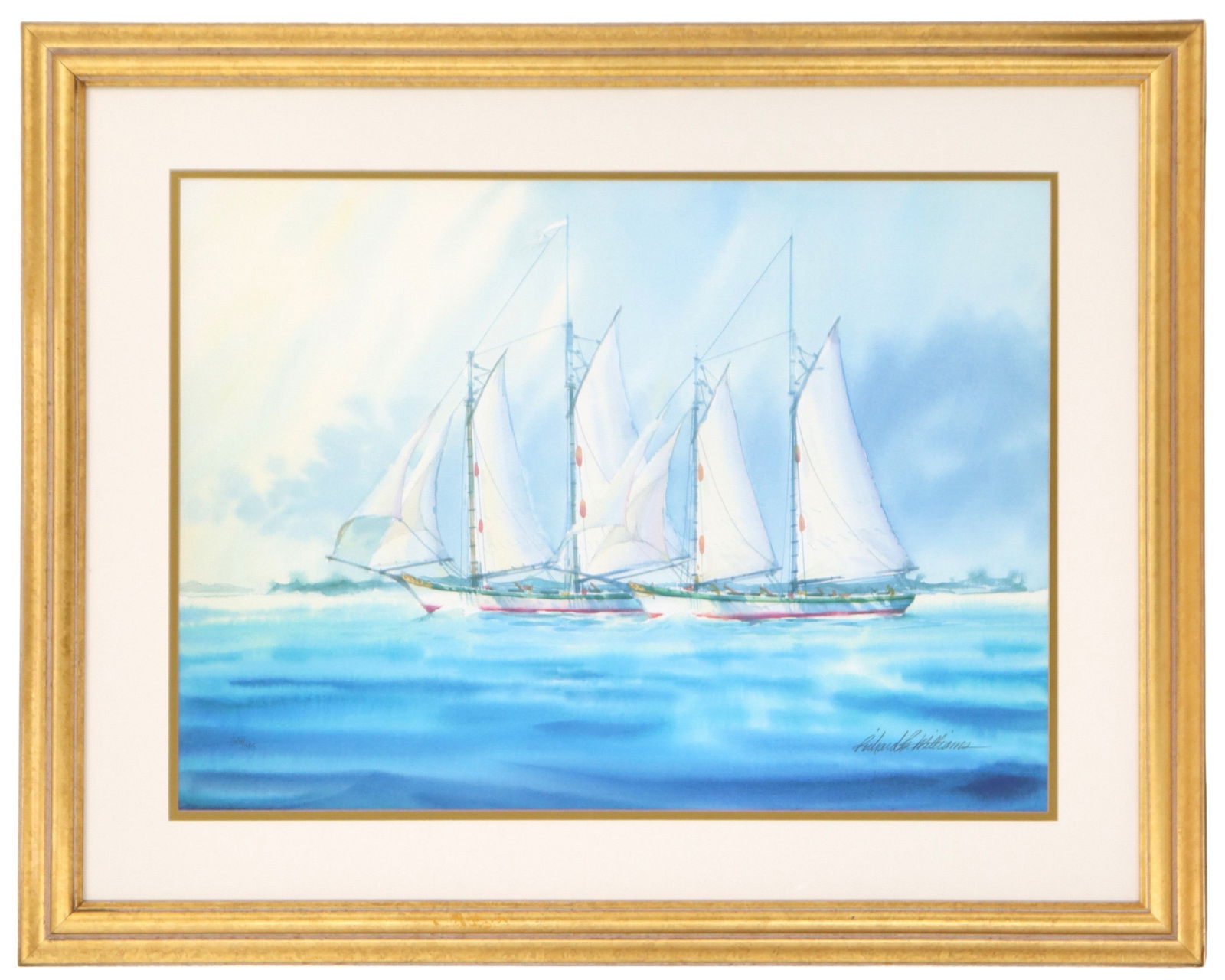 Richard E. Williams (1934-2016) American, Signed and Numbered Serigraph (1 of 9)