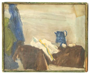 Irene Wexler (20th Century) German, Oil on Canvas School of Avery Still Life