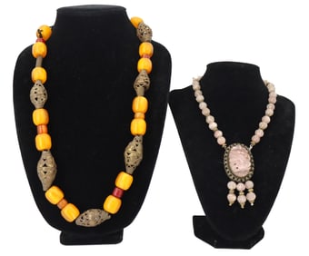 (2) Necklaces