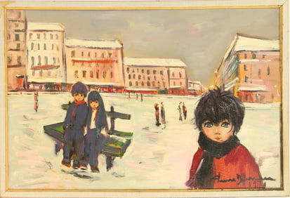 Pierre Durieux (1897-1979) French, Oil on Canvas