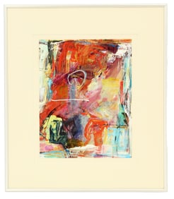 Barbara McDonald (20th/21st Century) Canada, Oil on Canvas Abstract "Mets"