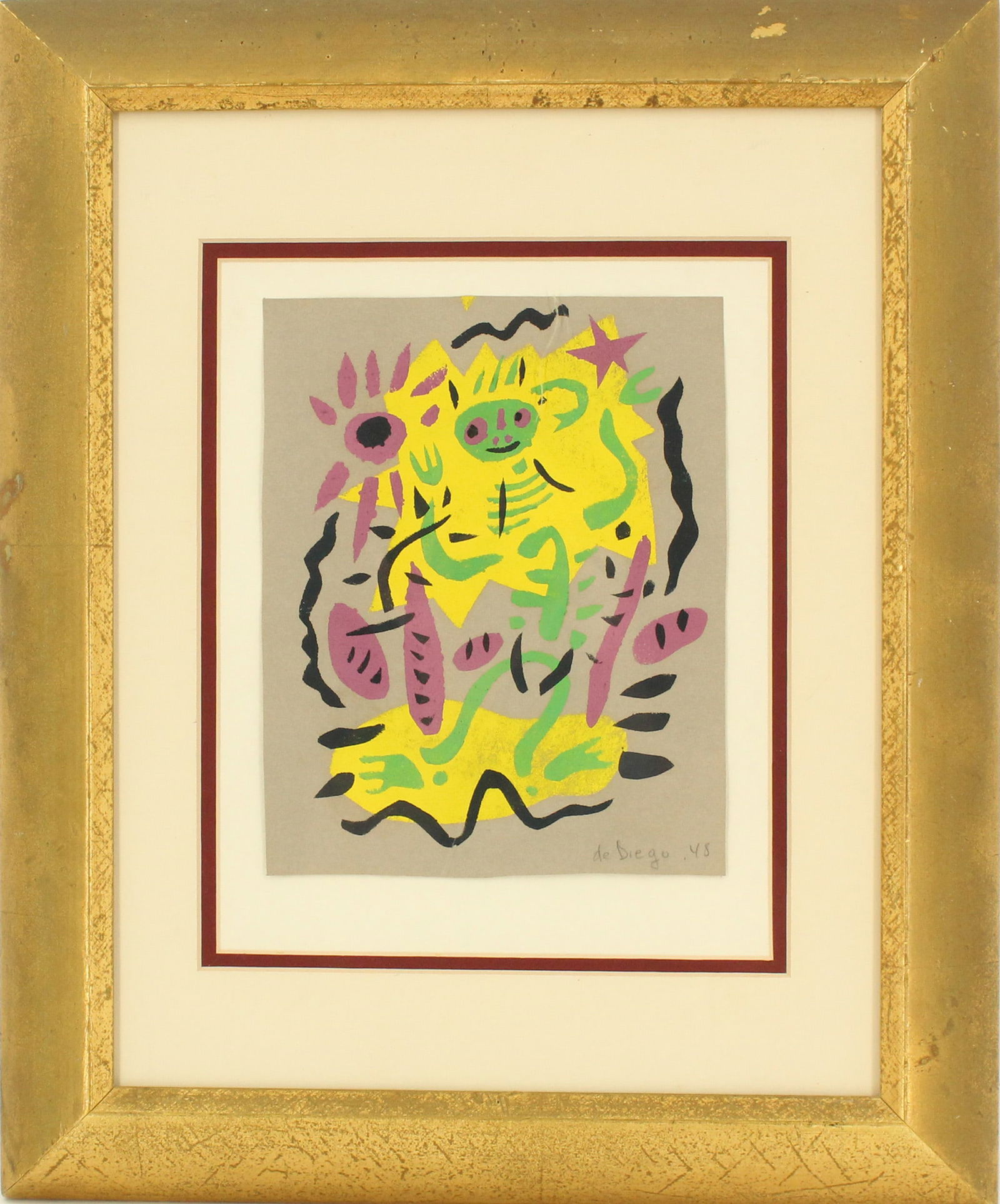 Julio de Diego (1900-1979) Spanish/American, Limited Edition Screen Print (1 of 10)