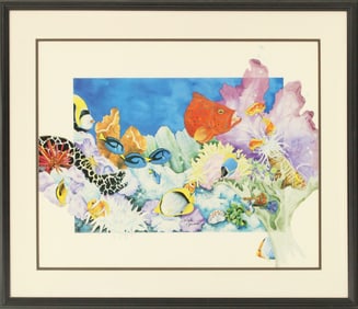 Mark Newman (Born 1953) American, Signed and Numbered Seriolithograph